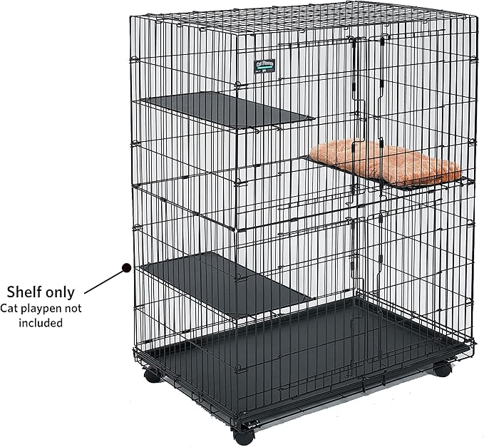 MidWest Homes for Pets Replacement Cat Shelf for Cat Playpen/Cat Cage by Midwest | Model 130