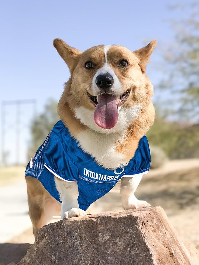 Indianapolis Colts X-Large Dog Jersey - Licensed Football Jersey Costume for Dogs & Cats