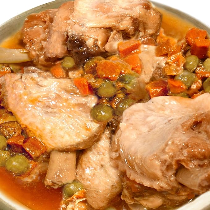Evanger's Heritage Classics Roasted Chicken Drummets Dinner for Dogs – 12 Count, 12 oz Each – Hand-Packed Whole Chicken Drummets with Carrots & Peas – Grain & Gluten Free Wet Dog Food