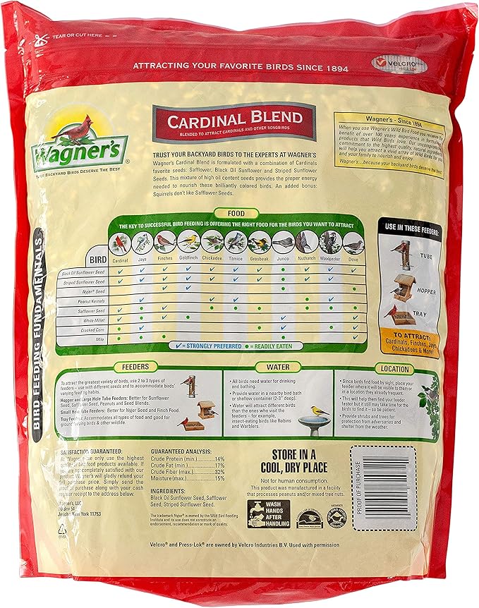 Wagner's Bird Food Bundle - Eastern Regional Wild and Cardinal Blends