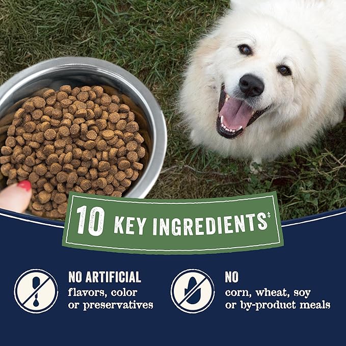 Canidae Pure Farm to Bowl Free-Range Bison & Barley Dog Food, Adult, 22lb