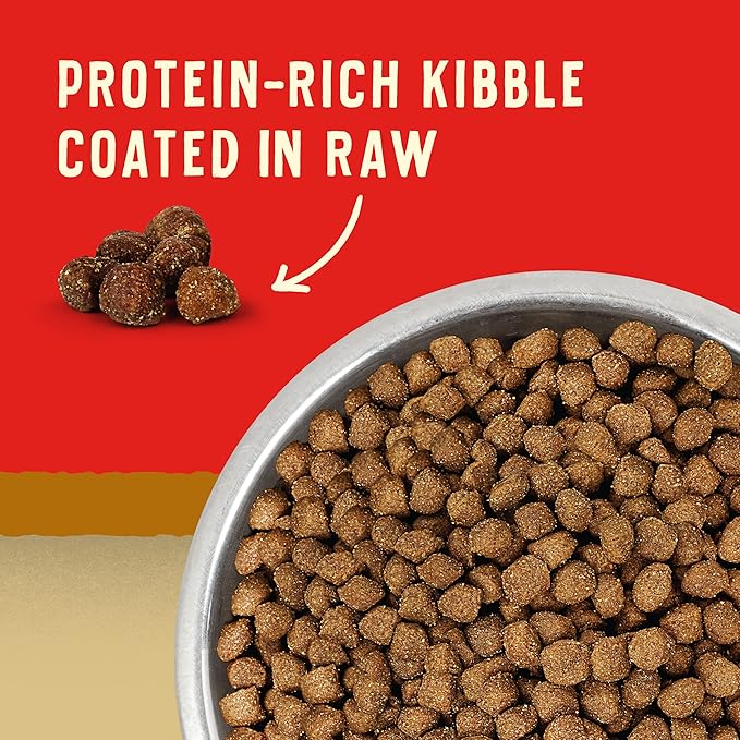 Stella & Chewy's Wild Red Dry Dog Food Raw Coated High Protein Wholesome Grains Puppy Prairie Recipe, 3.5 lb. Bag (Pack of 2)