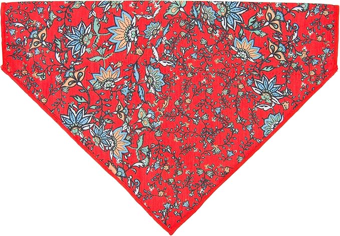 Hooey Nomad Dog Bandana, Polyester Dog Bandana with Graphic-Inspired Prints, Western Floral