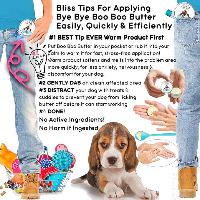 The Blissful Dog 8 oz TIN Beagle Booboo Butter