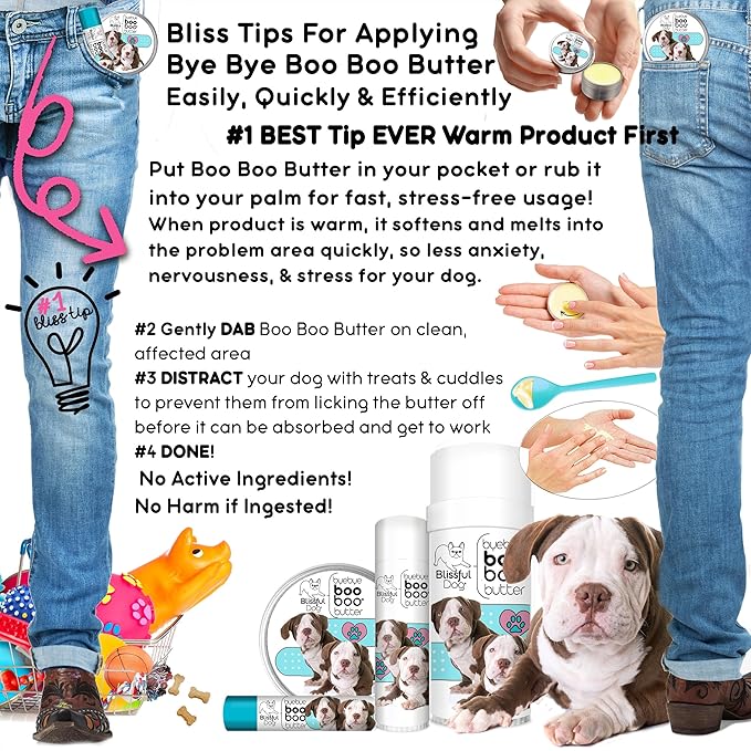 The Blissful Dog BB-AMBULL-16OZ Rottweiler Boo Butter