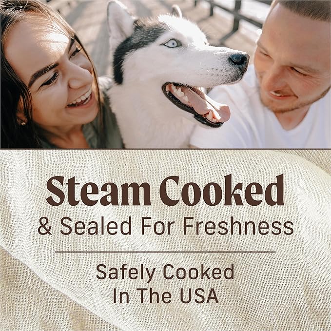 Merrick Grain Free Wet Dog Food, Cowboy Cookout Recipe With Real Deboned Beef, Canned Adult Dog Food, 12.7 oz. Can