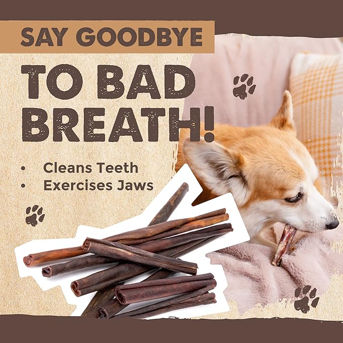 Mighty Paw Collagen Sticks for Dogs | Long Lasting Chews. Rawhide Pet Treats Long Lasting. Dog Chews Treats. Beef Collagen Stick for Pets (8 Pack)