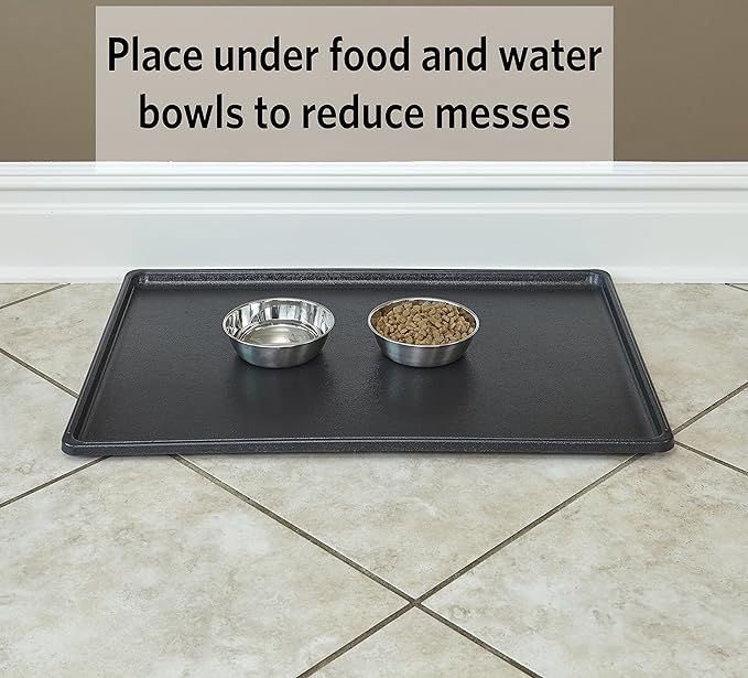 MidWest Homes for Pets 42-Inch Replacement Pan, Measures 41.3 x 27.75 x 1 Inches, Universal Leak-Proof Tray for Dog Crates & Multi-Purpose Use, Fits Most Standard 42" Wire Crates