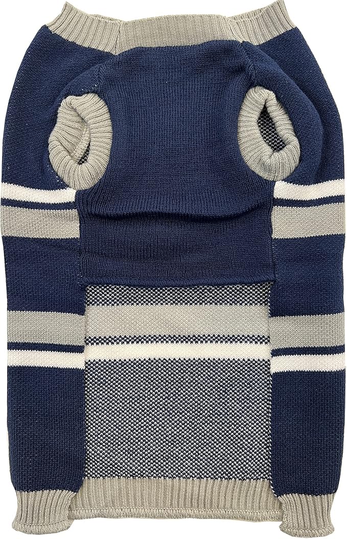 Pets First NFL Dallas Cowboys Dog Sweater, Size Medium. Warm and Cozy Knit Pet Sweater with NFL Team Logo, Best Puppy Sweater for Large and Small Dogs, Team Color (DAL-4179-MD)