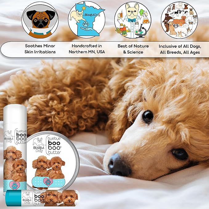 The Blissful Dog BB-POODLE-16OZ Poodle Boo Butter, 16 oz.