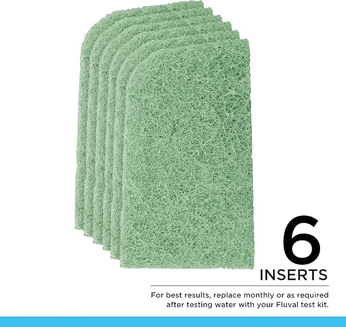 Fluval 307/407 Phosphate Remover Pad, Replacement Aquarium Canister Filter Media, 6-Pack, for All Breed Sizes