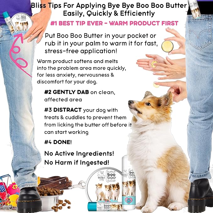 The Blissful Dog 4 oz TIN Shetland Sheepdog Booboo Butter