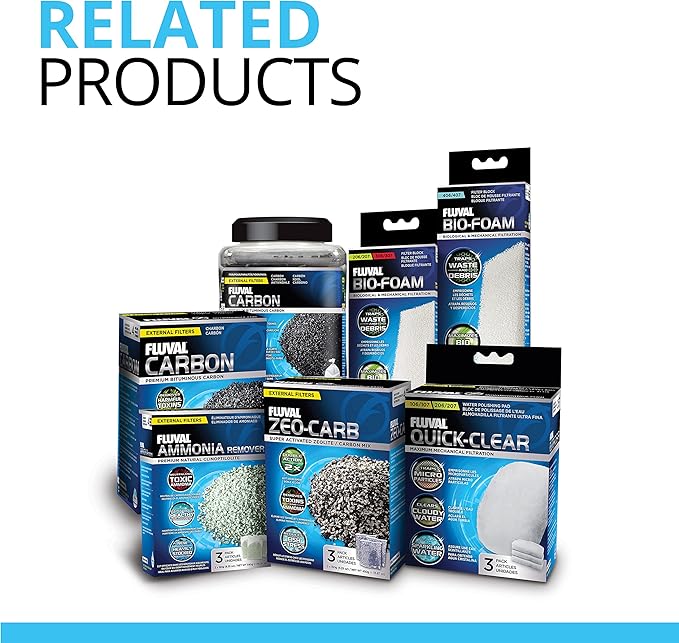Fluval 307/407 Phosphate Remover Pad, Replacement Aquarium Canister Filter Media, 6-Pack, for All Breed Sizes