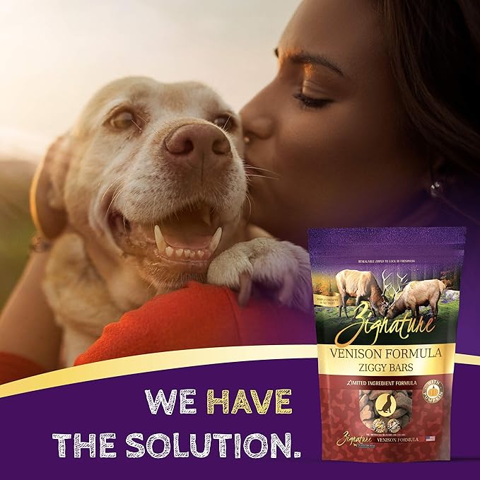 Zignature Venison Limited Ingredient Formula Biscuit Dog Treats 12oz