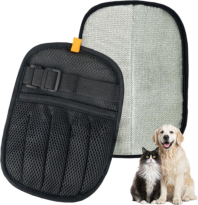 Bifeaw Pet Hair Removal Glove - Adjustable Magic Brush Pet Hair - Dog Cat Hair Remover
