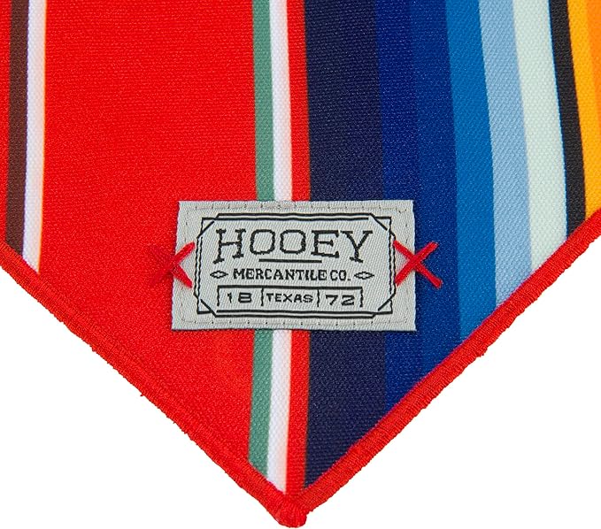 Hooey Nomad Dog Bandana, Polyester Dog Bandana with Graphic-Inspired Prints, Serape Tijuana