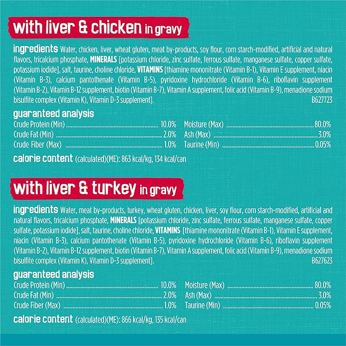 Friskies Purina Wet Cat Food Variety Pack,Tasty Treasures Prime Filets (with Chicken and Tuna,with Chicken,and-with Ocean Fish-and Tuna,and-with Turkey) - 5.5 oz. Cans,(Pack of 48)