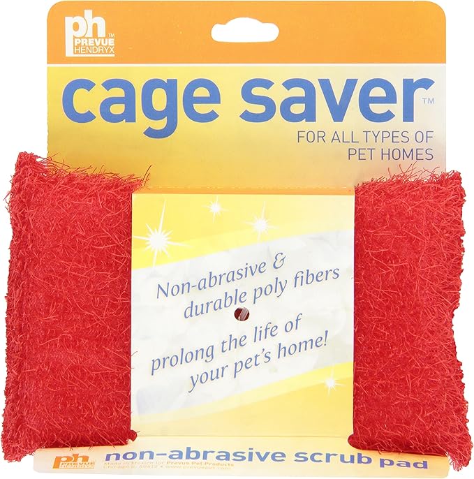 Prevue Hendryx Cage Saver Scrub Pad (Pack of 2)