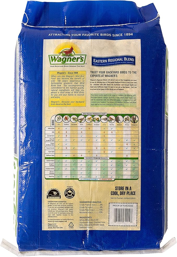 Wagner's Bird Food Bundle - Eastern Regional Wild and Cardinal Blends