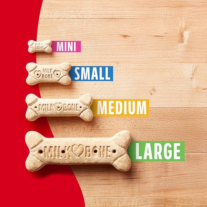 Milk-Bone Original Biscuits, Medium Dog Treats, 4 Lb. Box