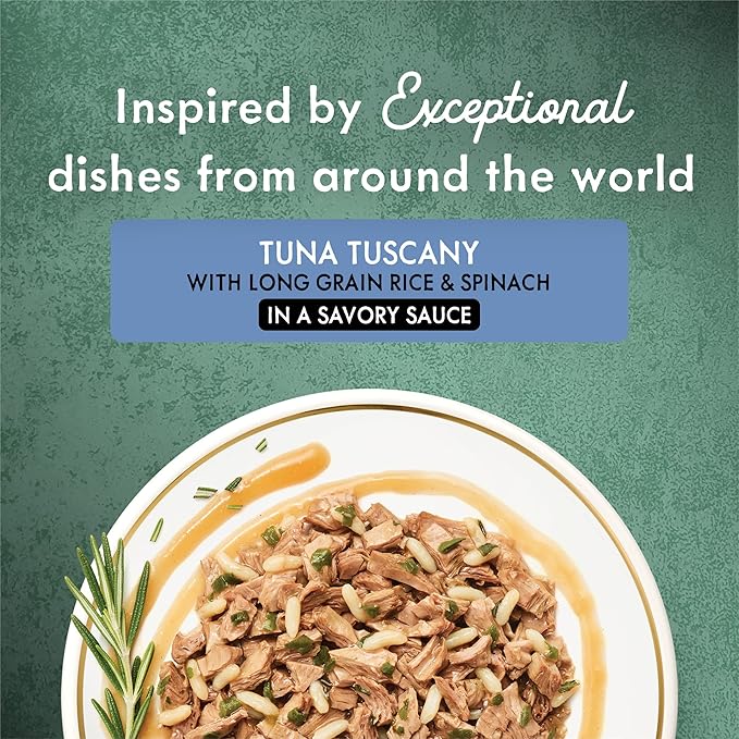 Purina Fancy Feast Wet Cat Food, Medleys Tuna Tuscany With Long Grain Rice & Greens in Savory Sauce - (Pack of 24) 3 oz. Cans