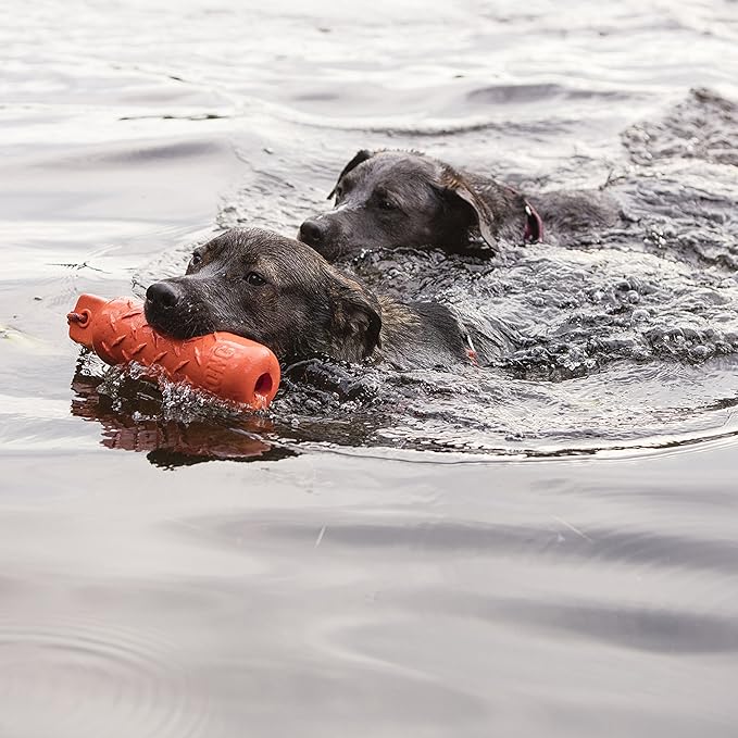 KONG - Aqua and Training Dummy - Floating Fetch Toy for Water Play and Training - for Large Dogs