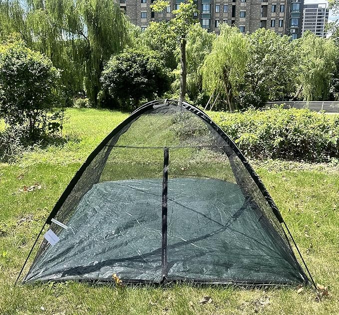 Portable Pet Fun House Cat Dog Playpen Feline Funhouse Outdoor Mesh Tent Foldable Exercise Tent with Carry Bag (SH006)