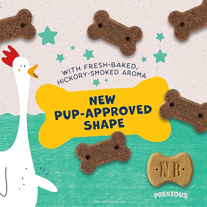 Natural Balance Limited Ingredient Rewards Crunchy Biscuits, Bite-Size Treats for Small-Breed Dogs, Made with Real Chicken, 8 Ounce, (Pack of 2)